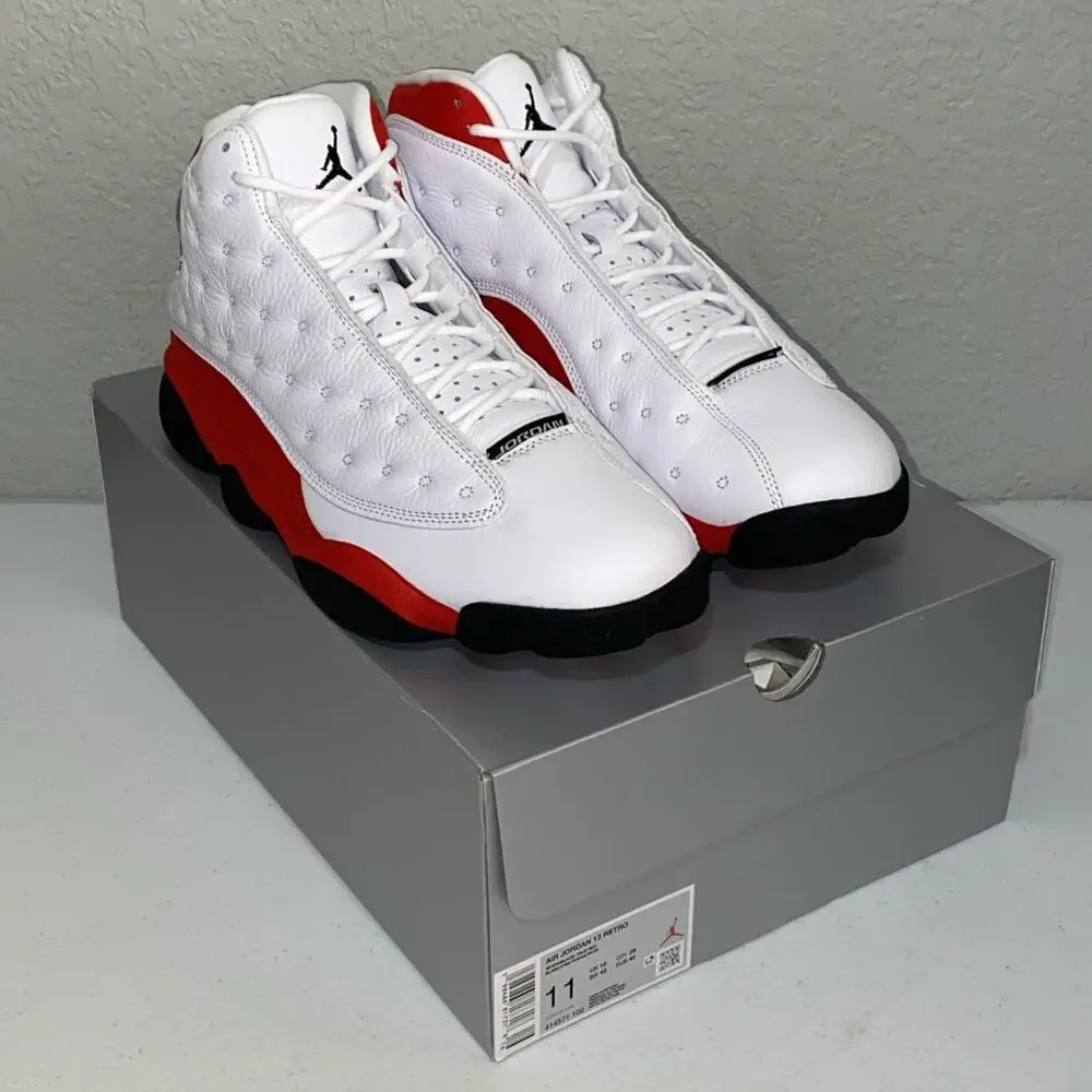 Air Jordan 13 Retro True Red White 2026 414571-102 Sz 11 Mens‎ Chicago Bulls NEW
